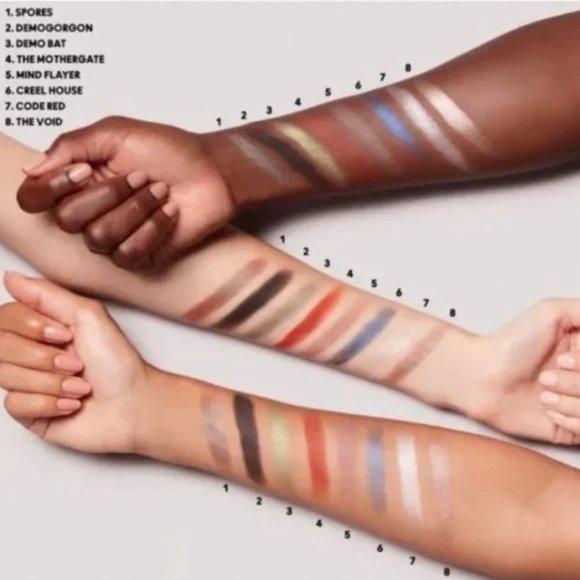 1/2 PRICE✅ MAC STRANGER THINGS 2 PC SET: The Void Eye Palette + Eye Brush  NEW - Picture 8 of 17